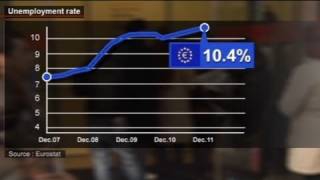 El paro en la eurozona alcanza el 104 su máximo desde la creación del euro [upl. by Aritak]