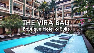 Best hotel to stay in Kuta The Vira Bali Boutique Hotel amp Suite  Hotel review [upl. by Jablon722]