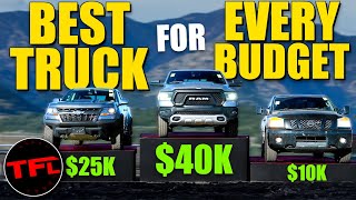 New Truck Prices Are Crazy High So Here Are 3 Affordable Pickups For 3 Different Budgets [upl. by Atinuhs384]