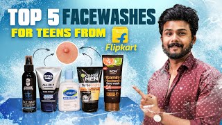 Rating Best FACE WASHES 🥰 From Flipkart  For Teenagers [upl. by Ervin906]