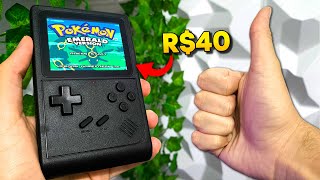 O incrível Game Boy de 40 REAIS [upl. by Assirram415]