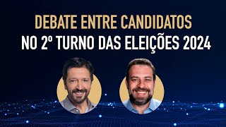 🔴 Debate entre Candidatos no 2º Turno das Eleições 2024  Rádio Bandeirantes  Programa de 141024 [upl. by Anwad]