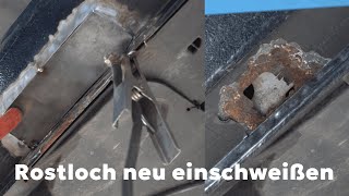 HOW TO Rost am Schweller entfernen [upl. by Haem]