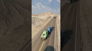 Realistic Highway car Crashes 17 shorts [upl. by Neelav]