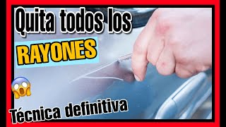 ✅👉¿como REPARAR RAYONES del CARRO 2021 🚗  Quitar Arañazos coche [upl. by Ursas554]