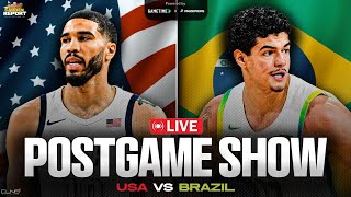 LIVE Team USA vs Brazil Olympics Postgame Show  Garden Report [upl. by Annie]