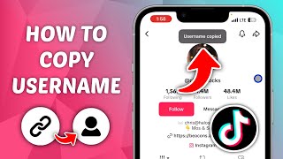 How to Copy Username on TikTok  Quick and Easy Guide [upl. by Casie]