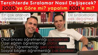 Yks tercihlerde sözel öğretmenlikler ve dil sıralamaları nasıl değişecek [upl. by Eniamrehc476]