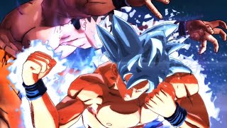 LF MASTERED ULTRA INSTINCT GOKU Vs GOKU Extreme COOP Battle  Dragon Ball Legends [upl. by Atteuqehs]