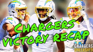 Chargers vs Browns Game Recap amp Reactions  Justin Herbert Shines Defense Dominates in Victory [upl. by Audsley661]