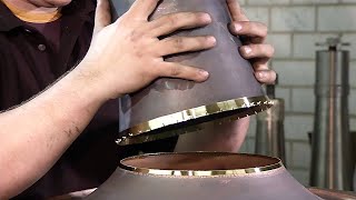 Amazing Brass Instruments Production Process  How A Zildjian Cymbal Is Made [upl. by Ygief]