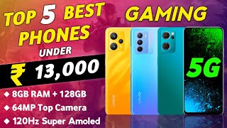 8GB RAM  Top 5 Powerful Phone Under 13000 In 2022  Best Gaming Smartphone Under 13000  July 2022 [upl. by Cottrell]