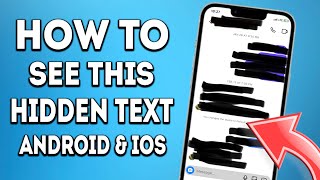 How To See Hidden Text on Photo on Android amp IOS  Unhide Black Text Painted with Black Marker [upl. by Laine]