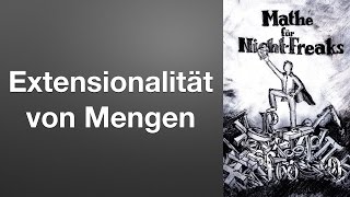 Extensionalität von Mengen [upl. by Ivel]