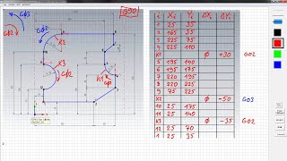 CNC alapismeretek Kontúr programozási példa 1 rész [upl. by Silvain97]