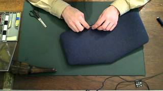 Chair backrest fabric repair with hidden stitch or not [upl. by Juliane796]