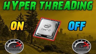 Hyper Threading ON vs OFF Test in Games i7 7700k 2018 [upl. by Jean5]