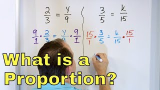 What is a Proportion in Math Calculate amp Solve Proportions amp Equations  633 [upl. by Ardaed]