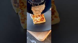 Cheese lovers recipe  halloumi sesame amp honey [upl. by Seraphim]