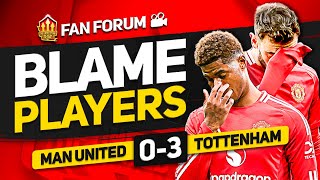 TEN HAGTIME TO GO Man United 03 Spurs  LIVE Fans Forum [upl. by Kerri]