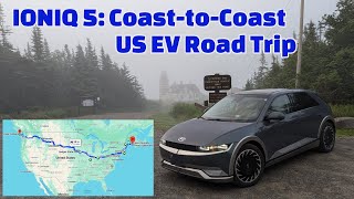 Hyundai IONIQ 5 Road Trip  CrossCountry US EV Trip 1 The Only Way is West [upl. by Rockefeller]