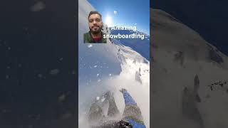 Daring snowboarding snowboarding skiing gopro snow backcountry supercarblondie daringbadi [upl. by Irrehs]