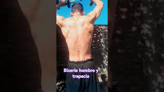 viral reels gym Biserie de hombros y trapecio [upl. by Lorien726]