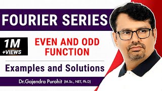 Fourier Series examples and solutions for Even and Odd Function [upl. by Ayt624]