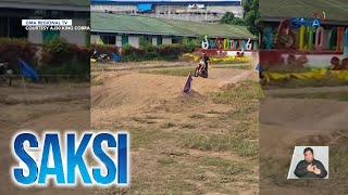 13anyos na motocross rider patay matapos mabagsakan ng motorbike sa balikat  Saksi [upl. by Cave]