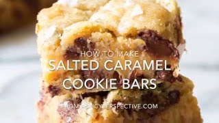 Salted Caramel Cookie Bars [upl. by Ecile]