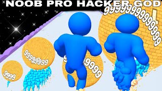 NOOB VS PRO VS HACKER VS GOD in Rescue Push [upl. by Neryt996]