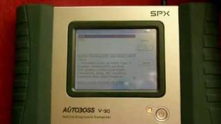 AUTOBOSS V30  системный мультимарочный сканер  wwwautocheckru [upl. by Afatsuom]