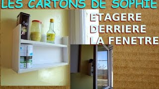 TUTO ETAGERE  rangement à epices à mettre au mur [upl. by Iruj863]