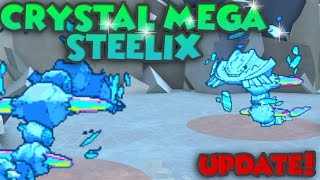 MEGA CRYSTAL STEELIX UPDATE THEY FIXED IT  Pokemon Brick bronze [upl. by Oiramel324]