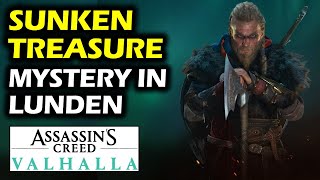 Sunken Treasure Lunden Mystery  Fish For Necklace  Assassins Creed Valhalla [upl. by Panchito]