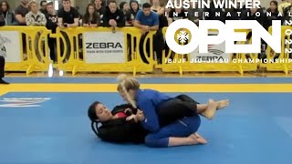 Danielle Alvarez v Laurah Hallock  Austin Winter Open 2022 [upl. by Arretnahs]