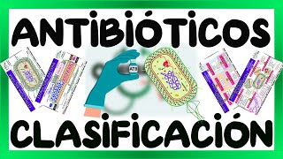 ANTIBIÓTICOS CLASIFICACIÓN Y MECANISMO DE ACCIÓN  GuiaMed [upl. by Teuton]