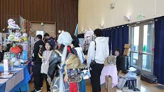 A wild Genshin amp Final Fantasy 7 cosplayers has appeared on UC Berkeley Anime Destiny 2024 [upl. by Matthaus]