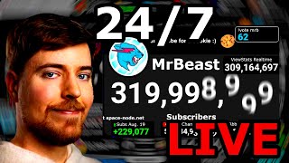 MrBeast to 340 MILLION  Live ViewStats Subscriber Count amp View Count [upl. by Ahsyat]