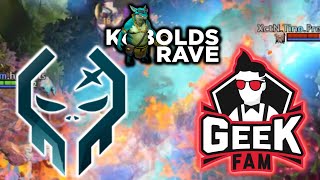 MID JAKIRO  GEEK FAM vs EXECRATION  KOBOLDS RAVE DOTA 2 [upl. by Tiana81]