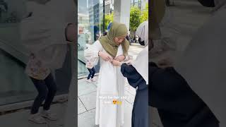 She looks so beautiful with hijab 🤩 arabic easyhijabtutorial hijabbegginers hijabi creative [upl. by Natsirhc]