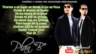 Llevo Tras De Ti Con Letra  Plan B Ft Daddy Yankee Original Letra  Lyrics [upl. by Floria]