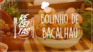 Bolinho de bacalhau — Receitas TudoGostoso [upl. by Pacheco890]