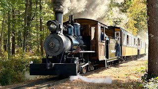 Fall Foliage Steam Train at Edavilles Cranberry Festival [upl. by Peppel]