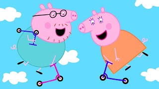 Peppa Pig Italiano  I Monopattini  Collezione Italiano  Cartoni Animati [upl. by Annahsar]