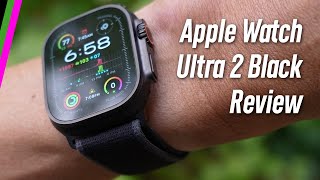 Apple Watch Ultra 2 Black Review  The Style Upgrade [upl. by Mallorie]