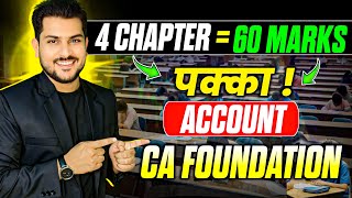 CA Foundation Account ABC Analysis For Jan 25  Founation Account 90 Strategy [upl. by Hapte]