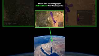 NASA’s EMIT Mission Highlights Methane Plumes Near Amman Jordan [upl. by Bellaude291]