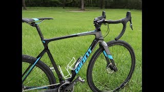 2018 Giant TCX Advanced Pro 1 Review  First Look [upl. by Annaig]