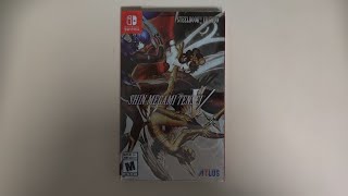 Shin Megami Tensei V Steelbook Edition Nintendo Switch Unboxing [upl. by Paschasia]